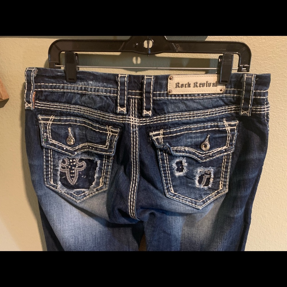 Rock Revival jeans size 31 Kai boot in excellent condition